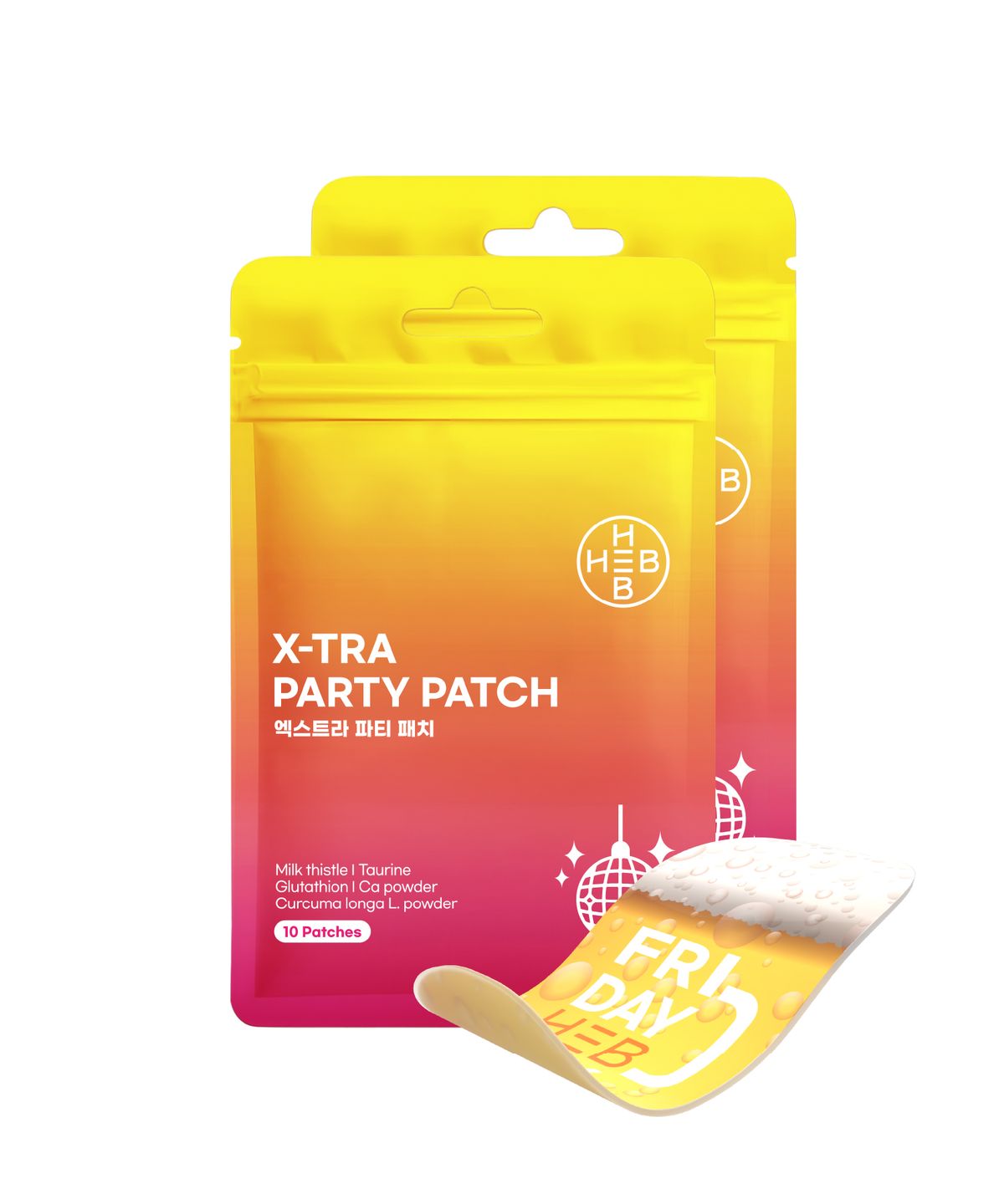 햅(HEB) [2Pack] 엑스트라 파티패치 (10매입) x 2개