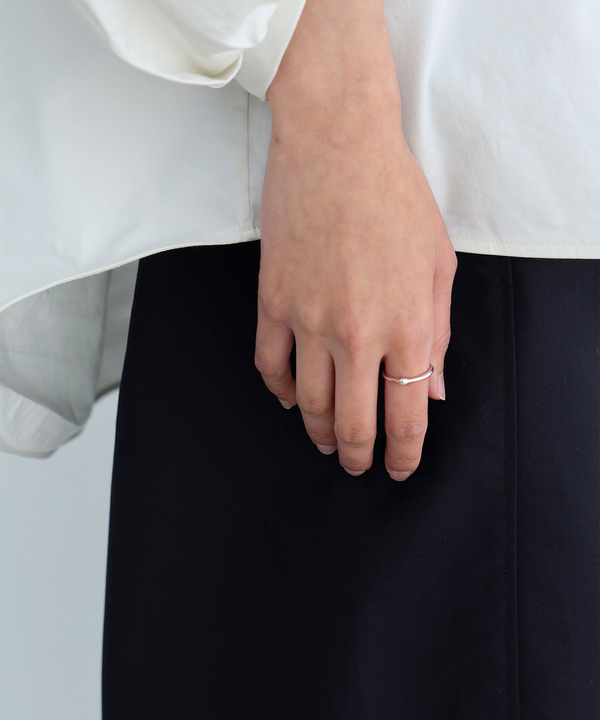 페브오어(FEBOR) Pebble ring_silver