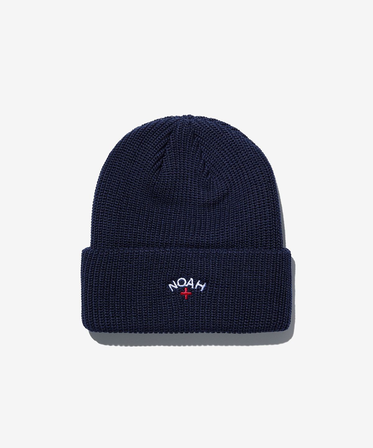 노아(NOAH) (U) 울 블렌드 코어 로고 비니 네이비 WOOL BLEND CORE LOGO BEANIE NAVY