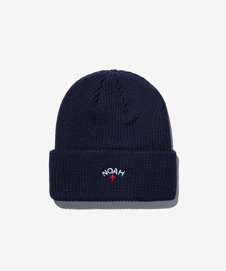 (U) 울 블렌드 코어 로고 비니 네이비 WOOL BLEND CORE LOGO BEANIE NAVY