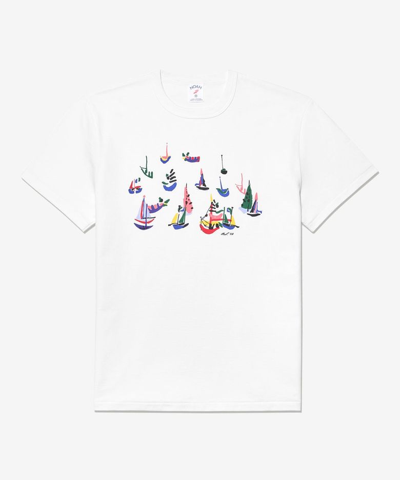 (U) 세일보트 그래픽 티 멀티 SAILBOAT GRAPHIC TEE MULTI
