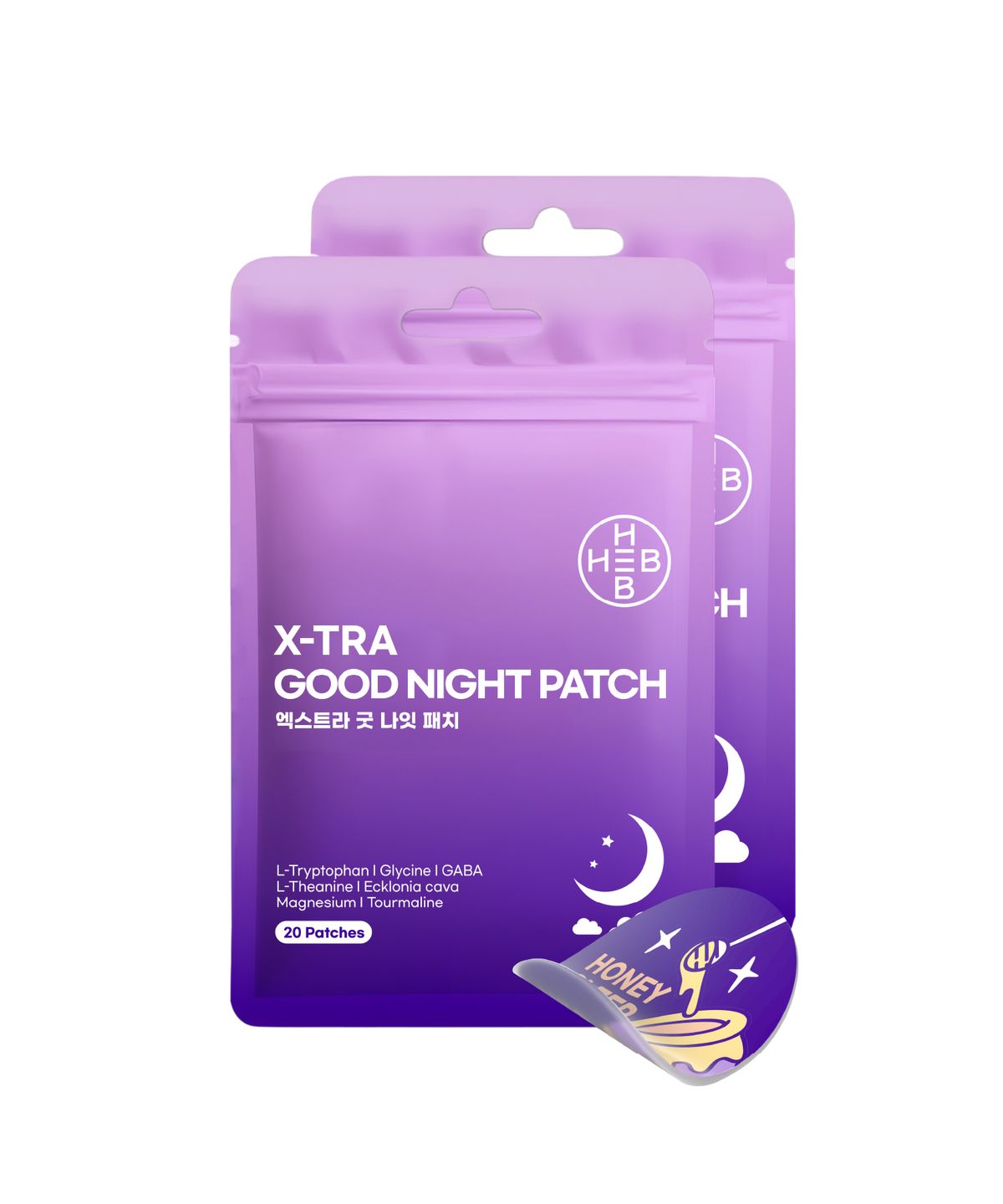 햅(HEB) [2Pack] 엑스트라 굿나잇 패치 (20매입) x 2개