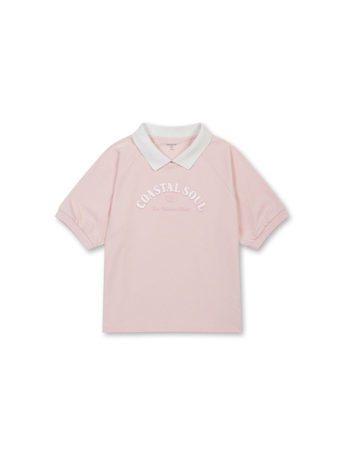 폴햄키즈(POLHAM KIDS) 여아 소프티 루즈핏 카라티_PKG2TT2030