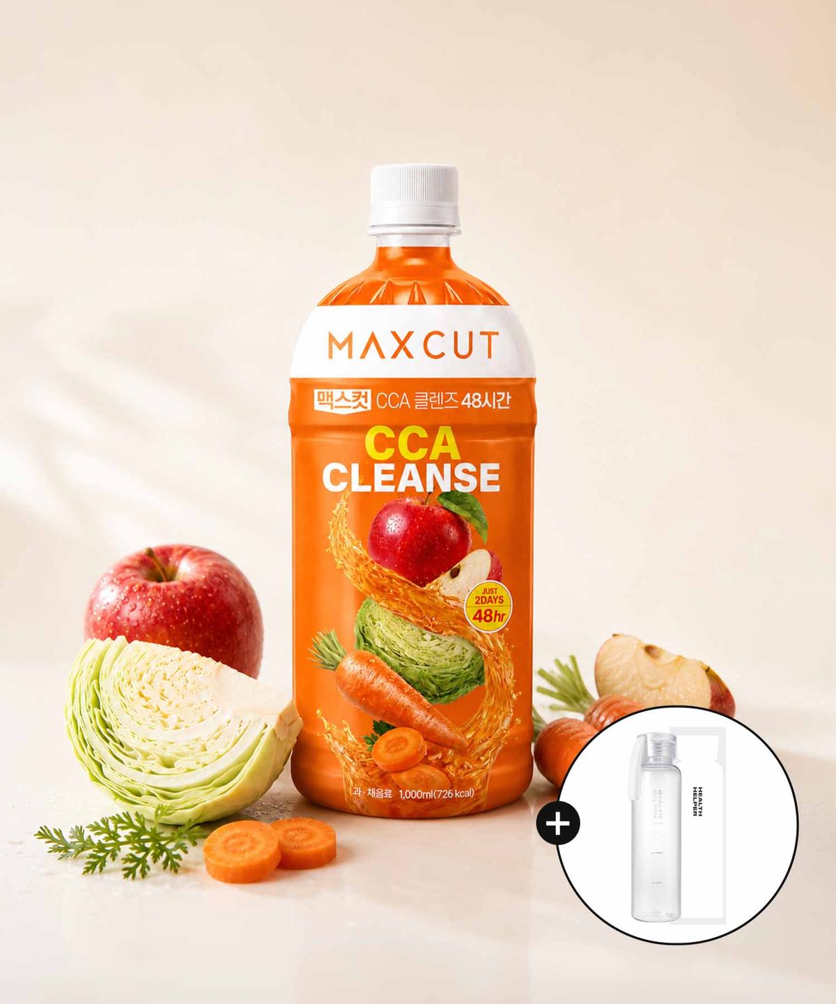 헬스헬퍼(HEALTHHELPER) (+보틀 증정) 맥스컷 48시간 CCA 클렌즈주스 디톡스 1000ml
