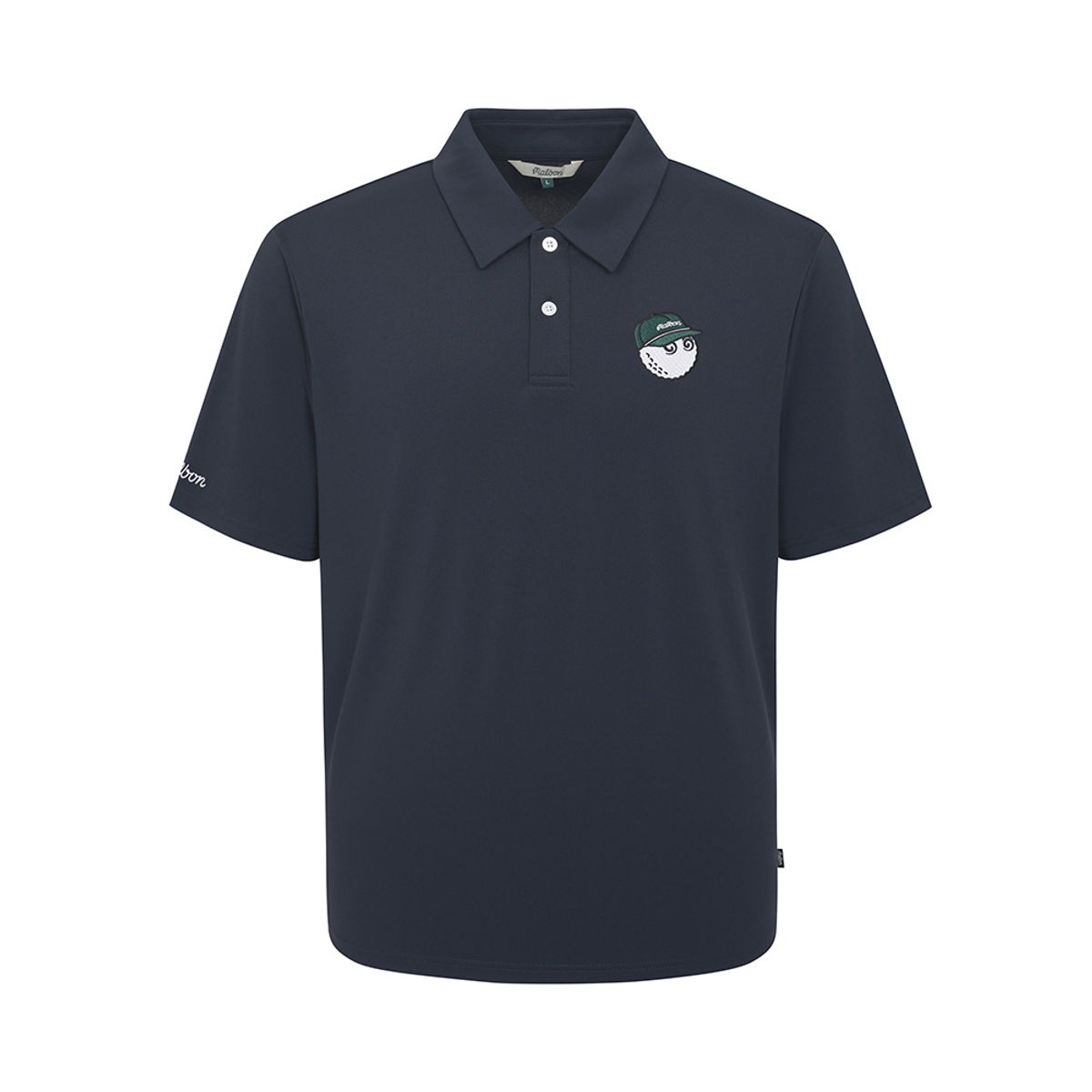 말본 골프(MALBON GOLF) 페어웨이 볼드윈 폴로 티셔츠 NAVY (MAN)