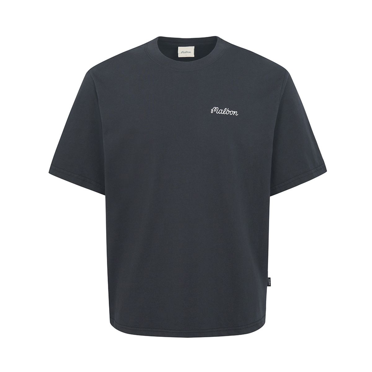말본 골프(MALBON GOLF) 버뮤다 볼드윈 티셔츠 NAVY
