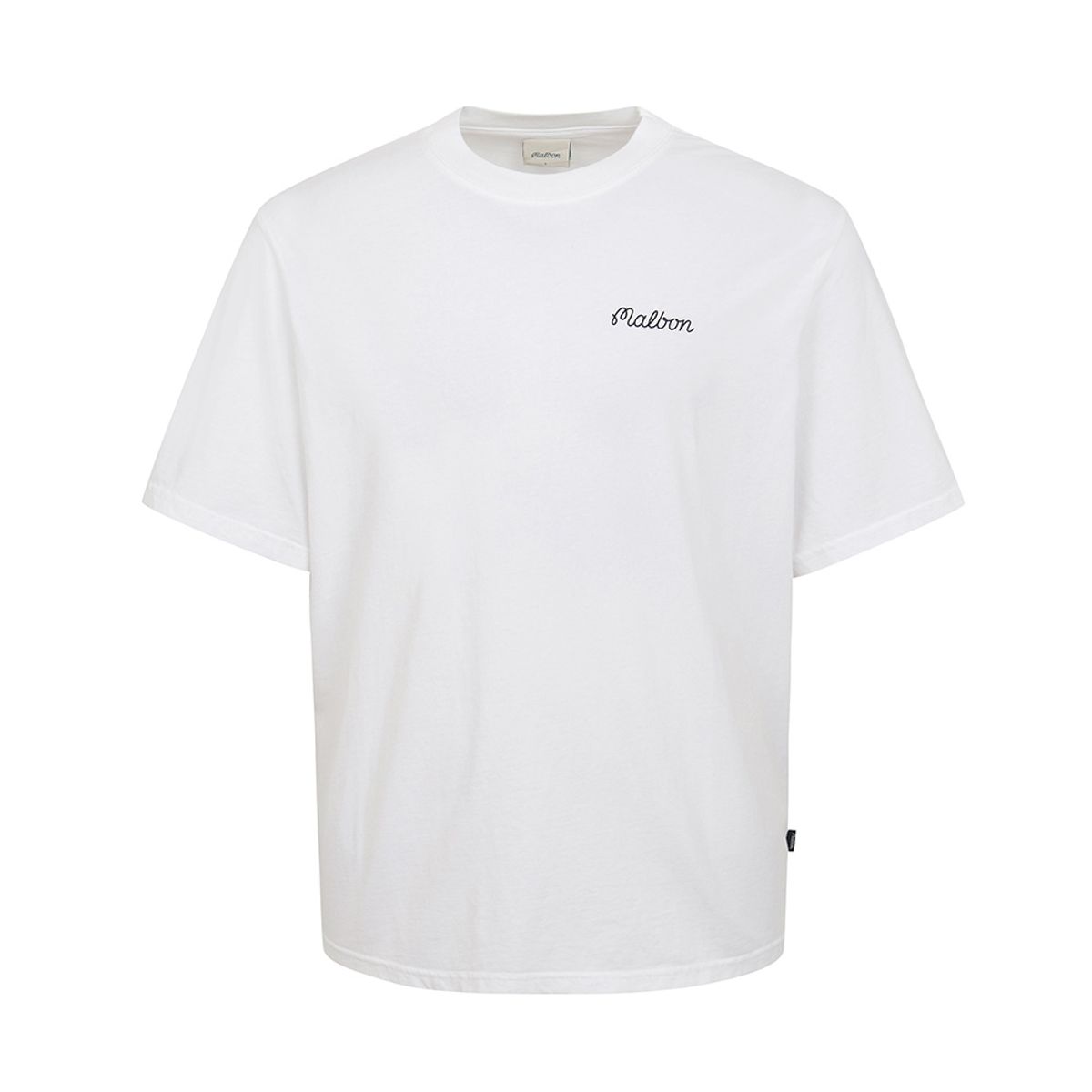 말본 골프(MALBON GOLF) 버뮤다 볼드윈 티셔츠 WHITE