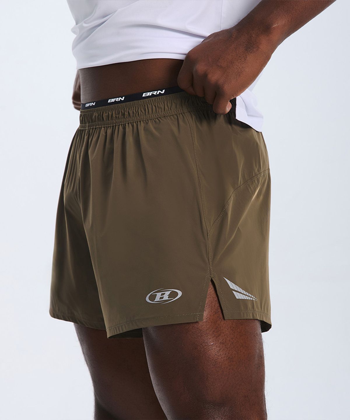 본투윈(BORN TO WIN) BRN RUNNERS CORE SHORTS [BROWN]