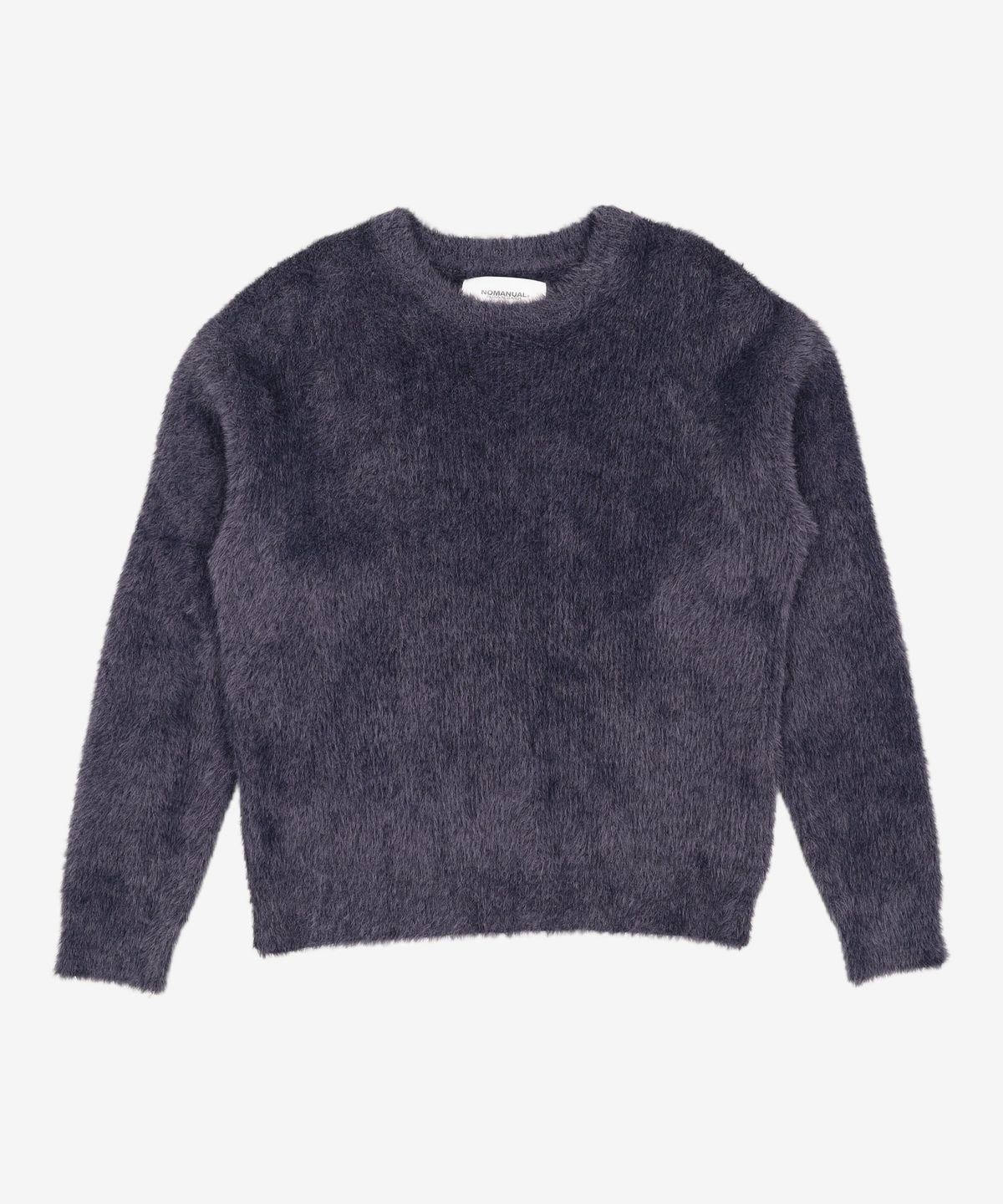 노매뉴얼(NOMANUAL) (시그니처종료)CROPPED HAIRY KNIT - 5 COLOR M