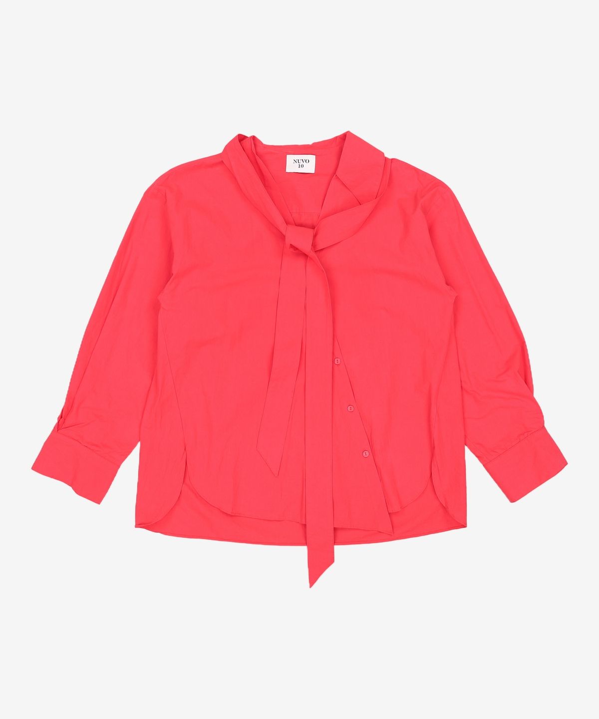 누보텐(NUVO10) asymmetric button shirt S