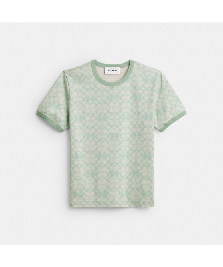 코치 x 브레인 데드 시그니처 링어 티셔츠 CDW11 MNT