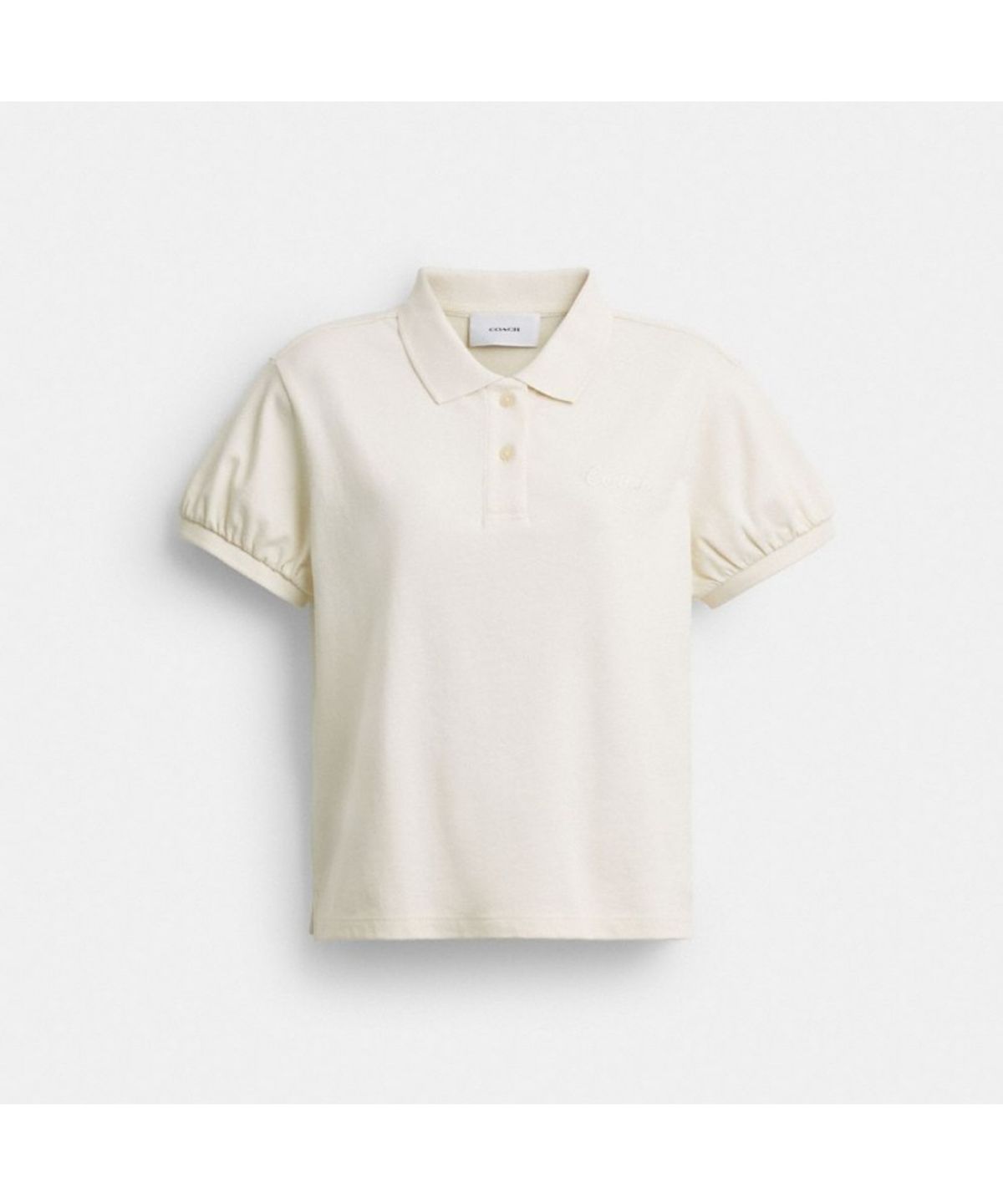 코치(COACH) 코치 스크립트 슈렁큰 폴로 인 코튼 CDW12 CRM