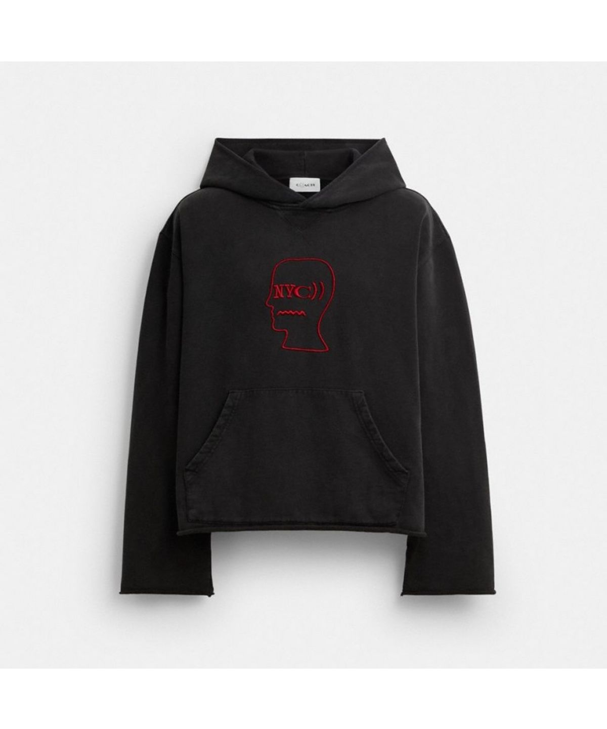 코치(COACH) 코치 x 브레인 데드 그래픽 후디 CFA61 BLK