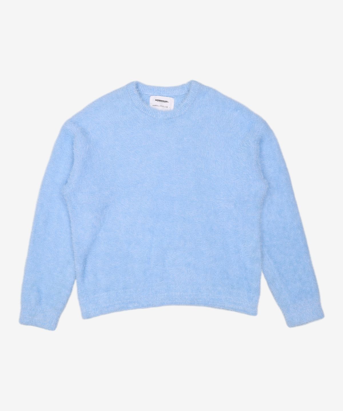 노매뉴얼(NOMANUAL) (시그니처종료)CROPPED HAIRY KNIT - 5 COLOR 100