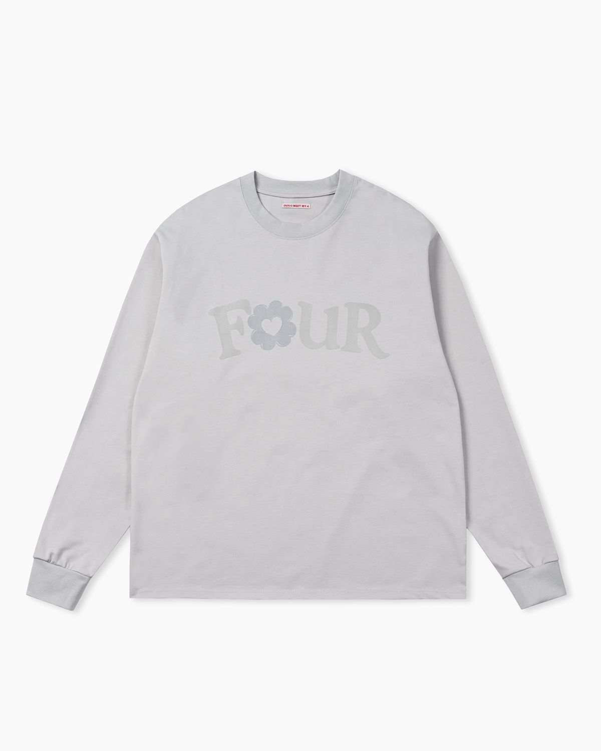 나밋마이포(NAH MEET MY 4) FOUR CLOVER LS TEE