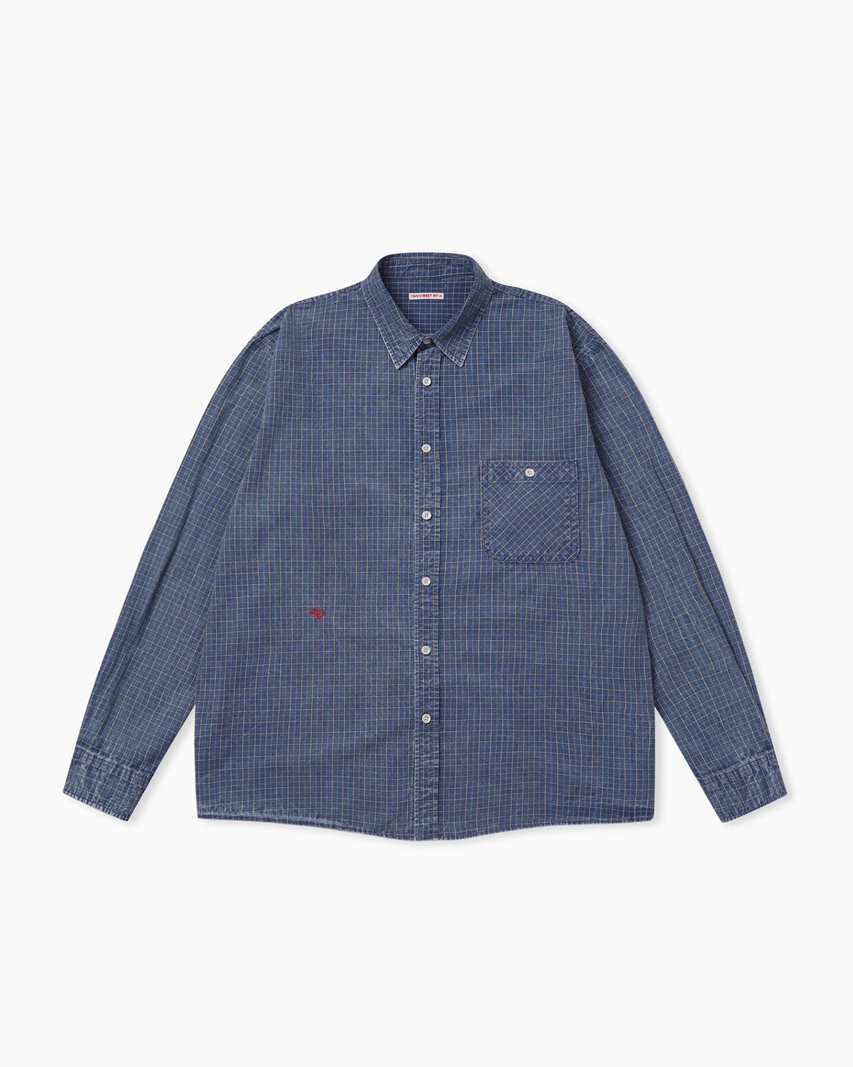 나밋마이포(NAH MEET MY 4) MICRO CHECK SHIRT