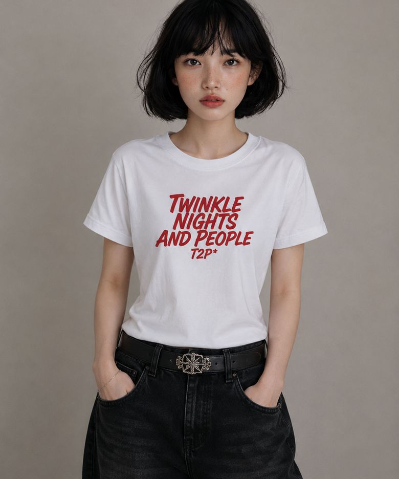 TNP T2P SEMI CROP TEE (T26BTTS13CM)