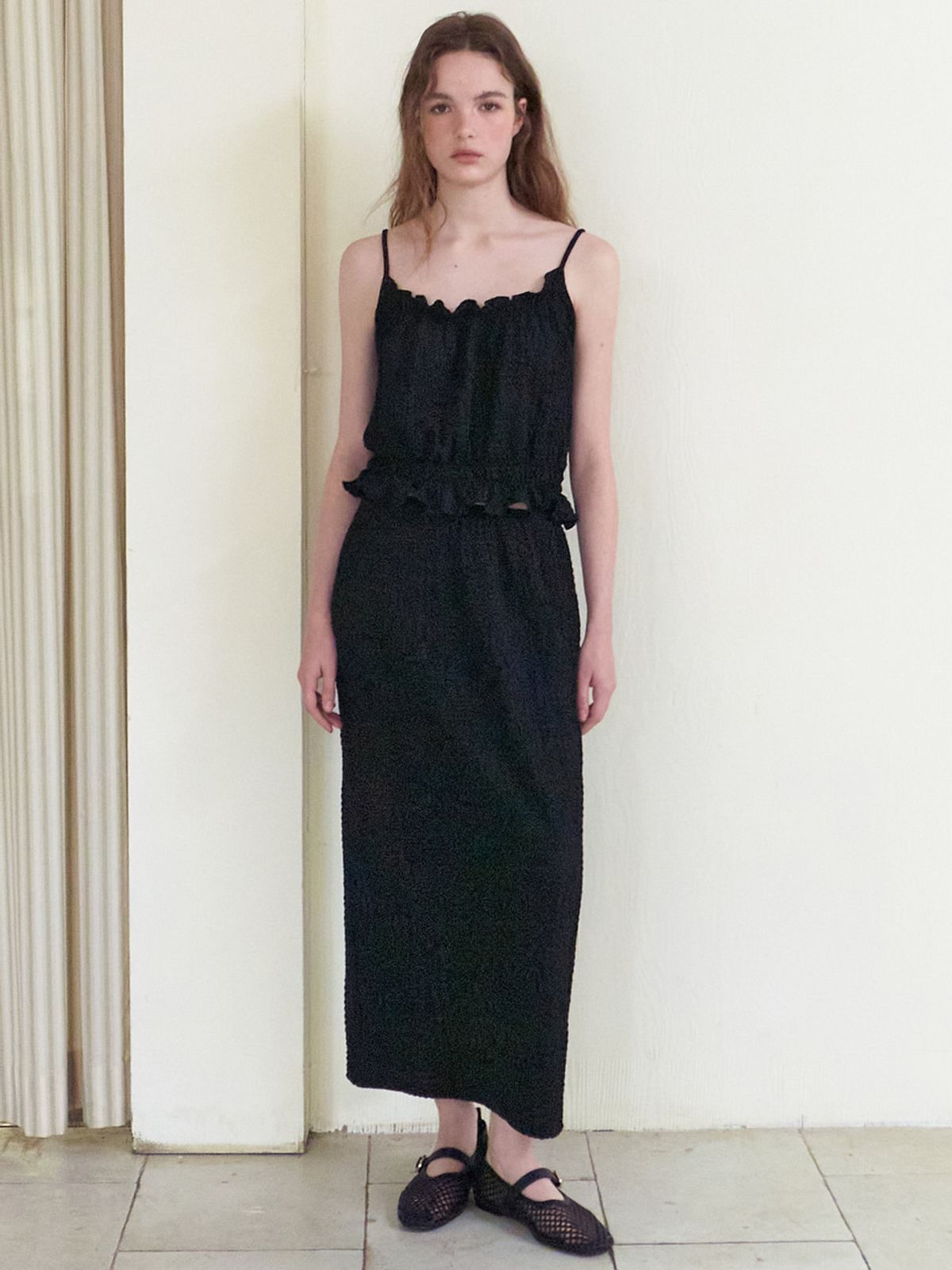 에트몽(ETMON) Textured Embo Set, Black