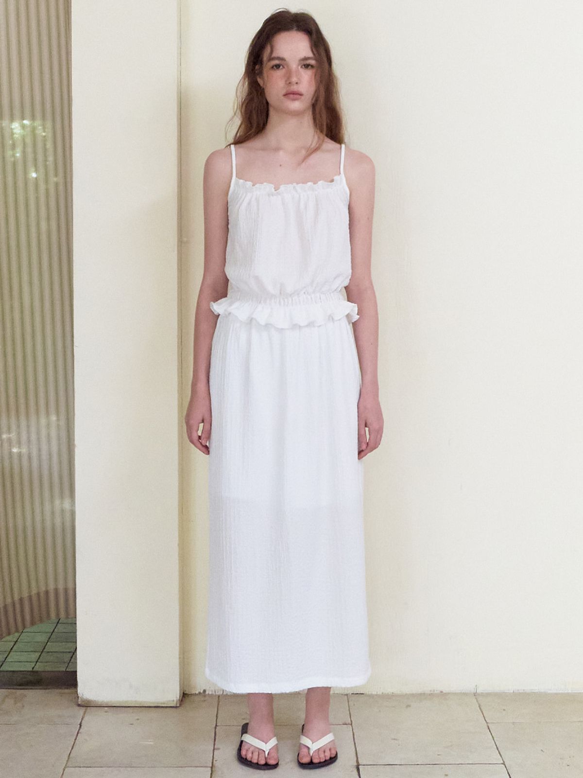 에트몽(ETMON) Textured Embo Set, White