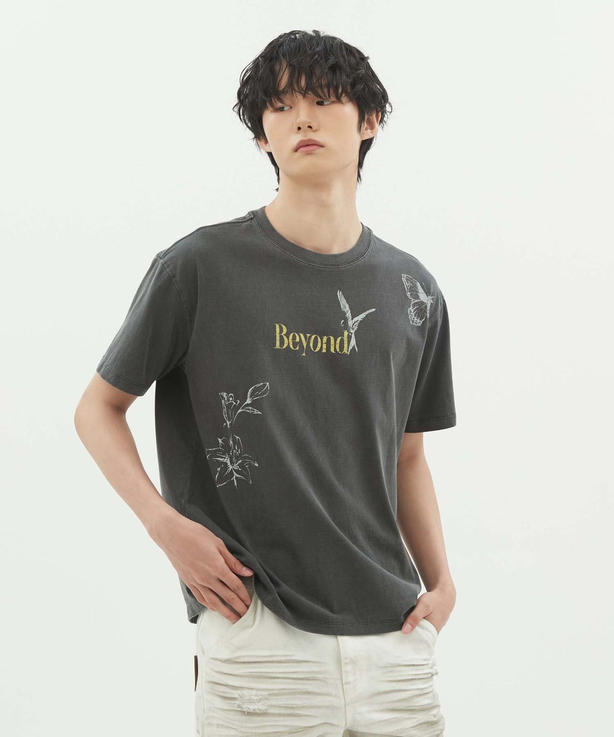 데프가먼츠(DEFGARMENTS) NATURE SYMBOL T-SHIRTS [2COLOR]