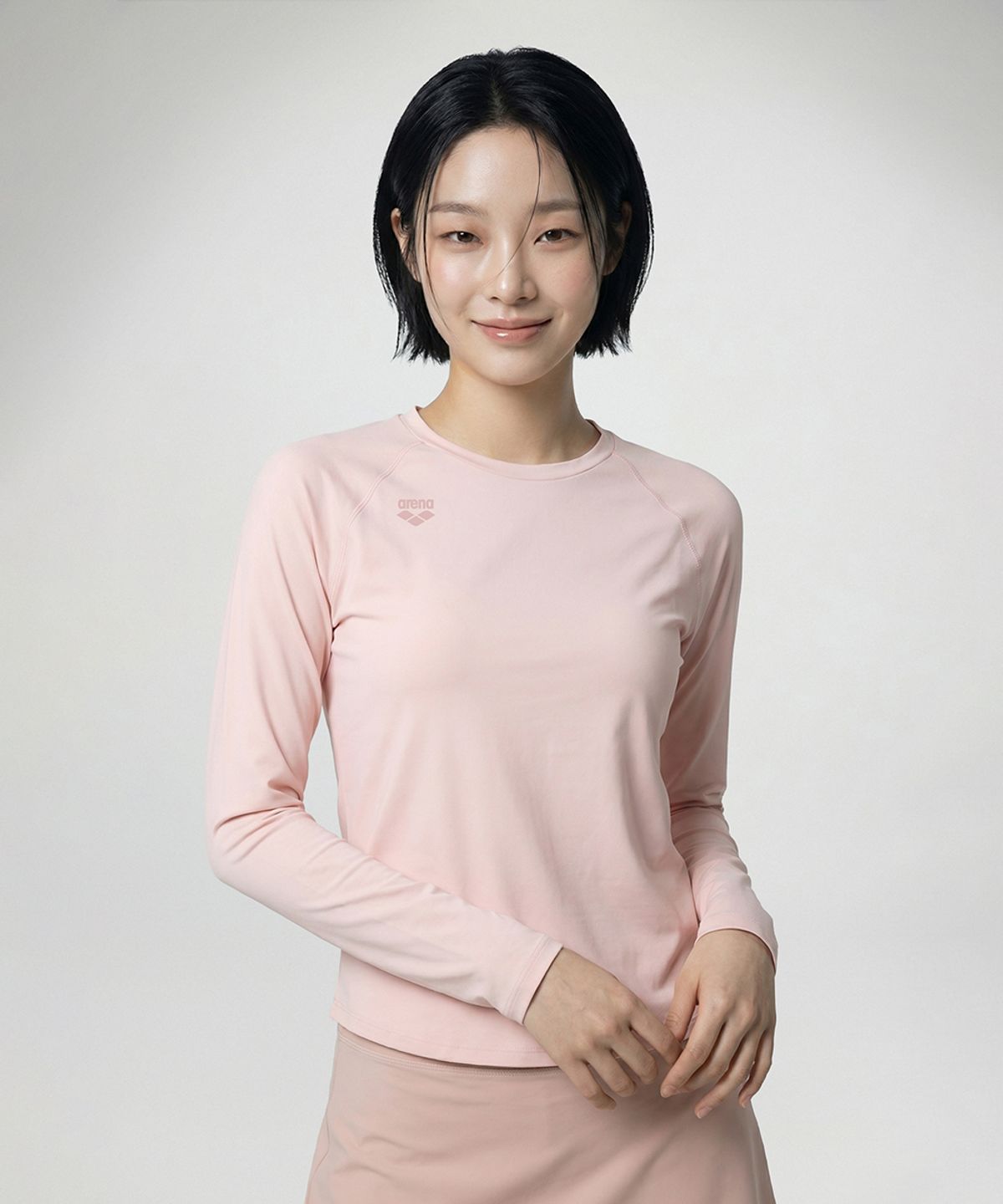 아레나(ARENA) 솔라랩 여성 래쉬가드 A6BL1QR13LPK