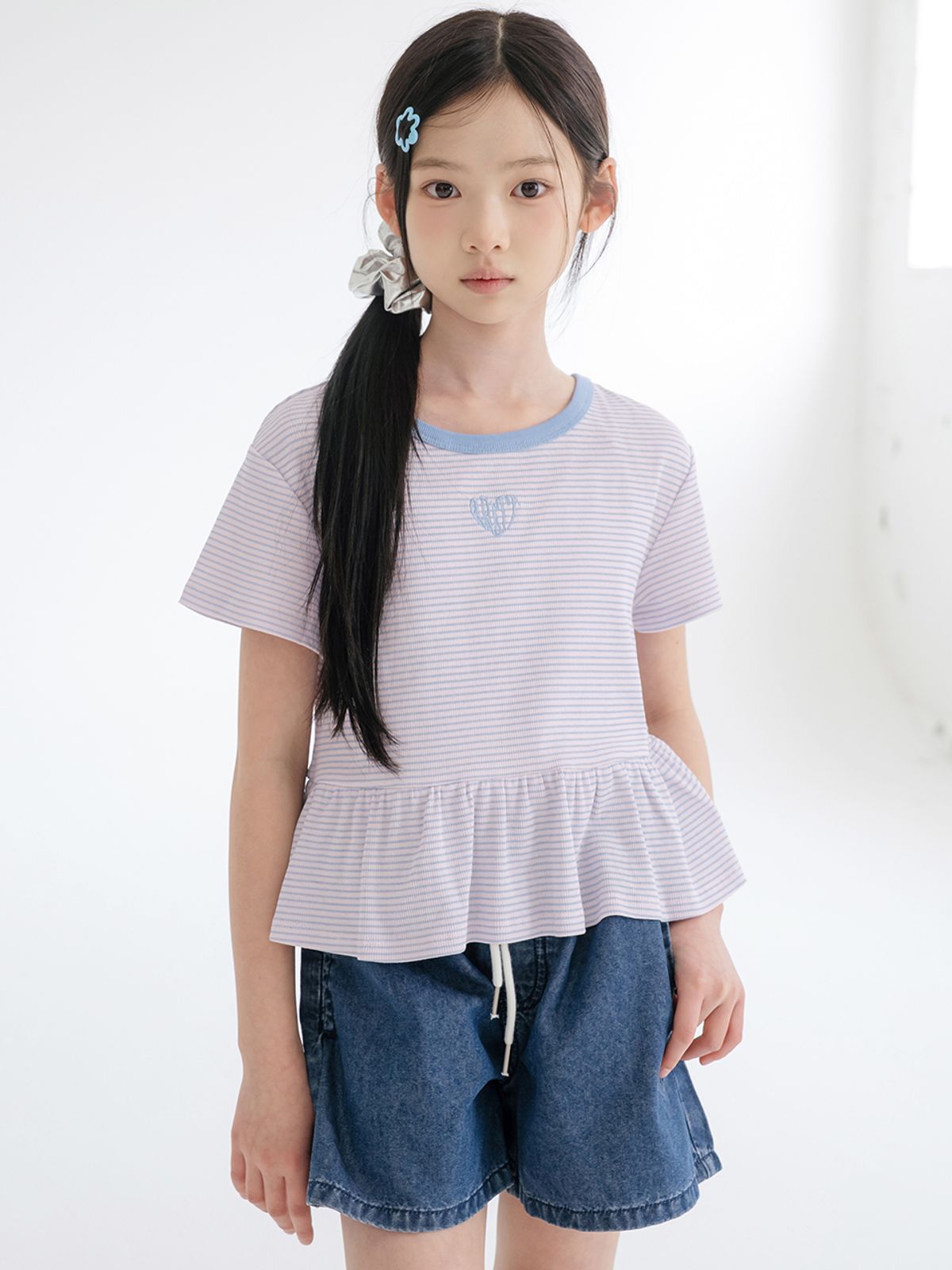 브렛테일러(BRETTAILOR) 페플럼 스트라이프 립티