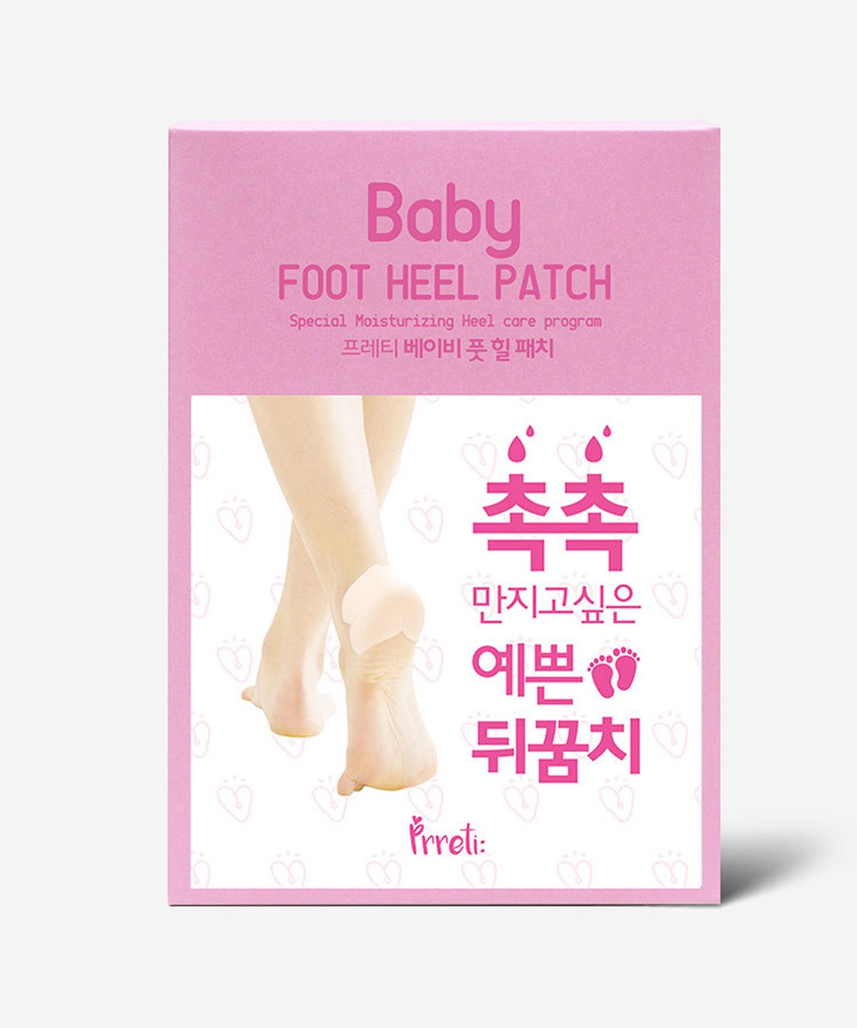 프레티(PRRETI) 베이비 풋 힐패치 10매(5Pair)