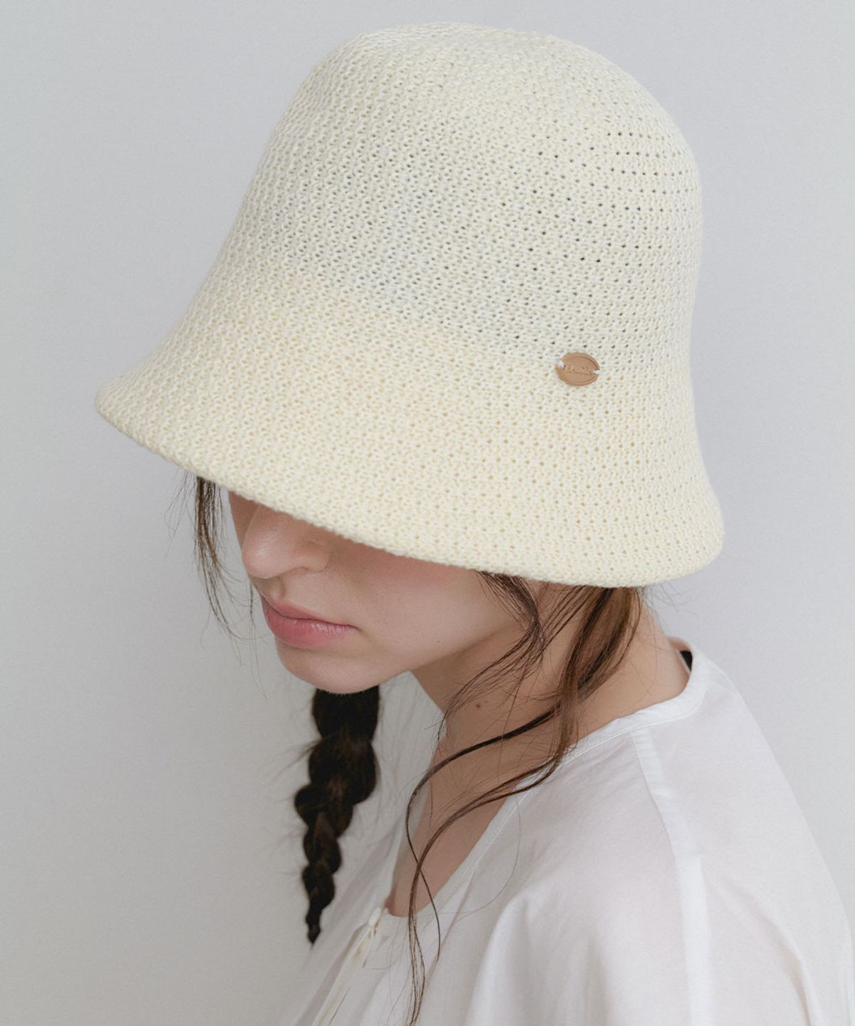 할렌(HALDEN) soft knit bucket hat (C078_ivory)