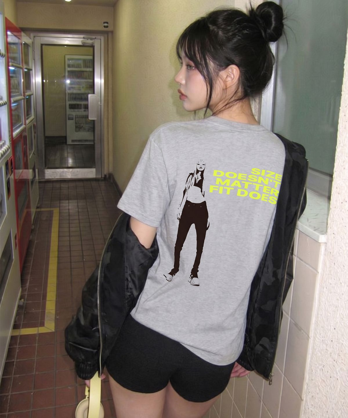 그레이버(GRAVER) [UNISEX]NEON ATTITUDE 반팔티_2color