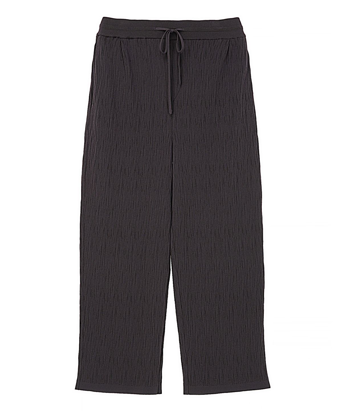 질스튜어트뉴욕 맨(JILLSTUART NEWYORK MEN) 플리츠 니트 팬츠 - 다크그레이 (JNSW6B605G3)