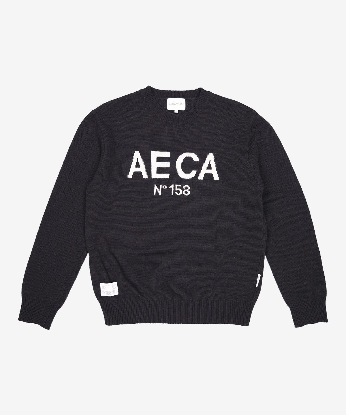 에이카화이트(AECA) AECA BIG LOGO WOOL KNIT [7color] M