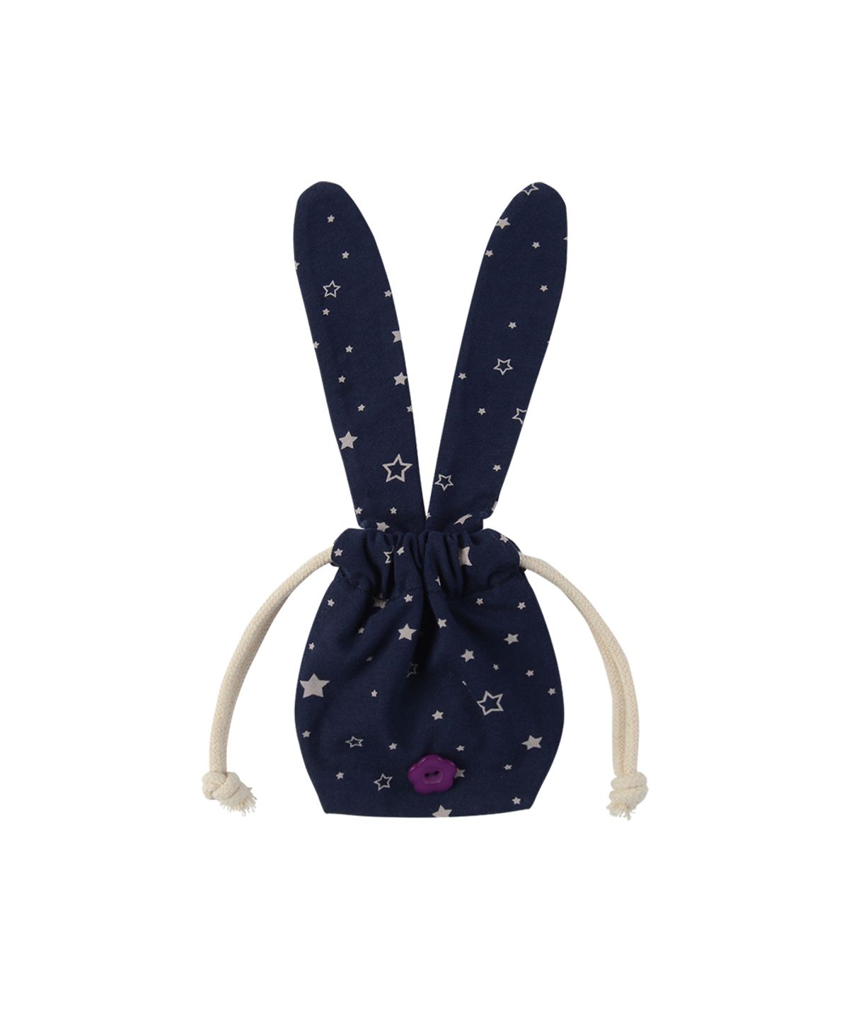 키이비(KIIBI) star bunny pouch navy