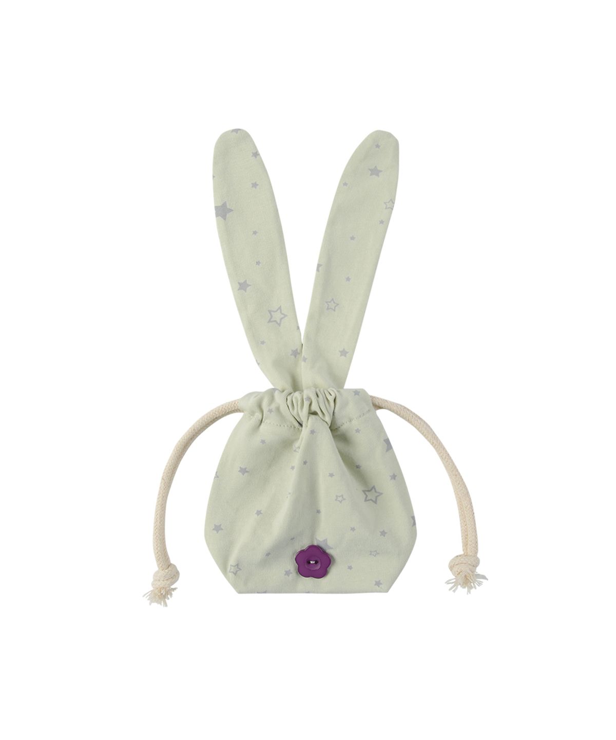 키이비(KIIBI) star bunny pouch green