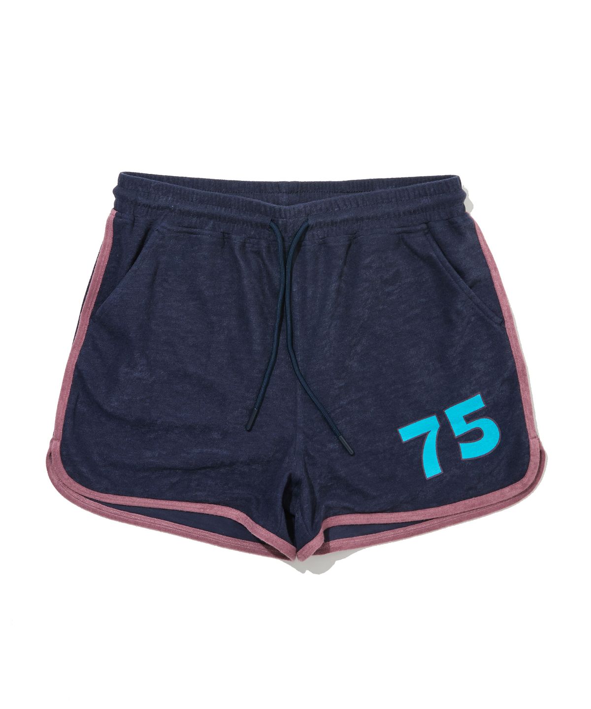 펜필드(PENFIELD) 엠브로이더리 테리 리조트 하프 팬츠 네이비_FS2KP10F
