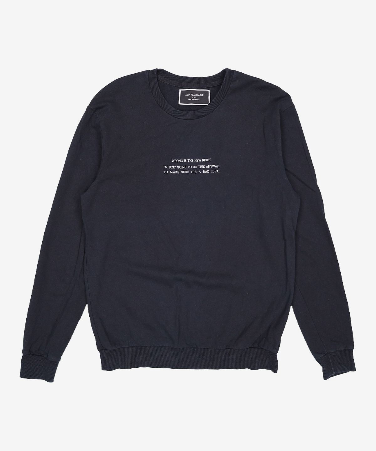 자라(ZARA) 맨투맨/스웨트셔츠 XL