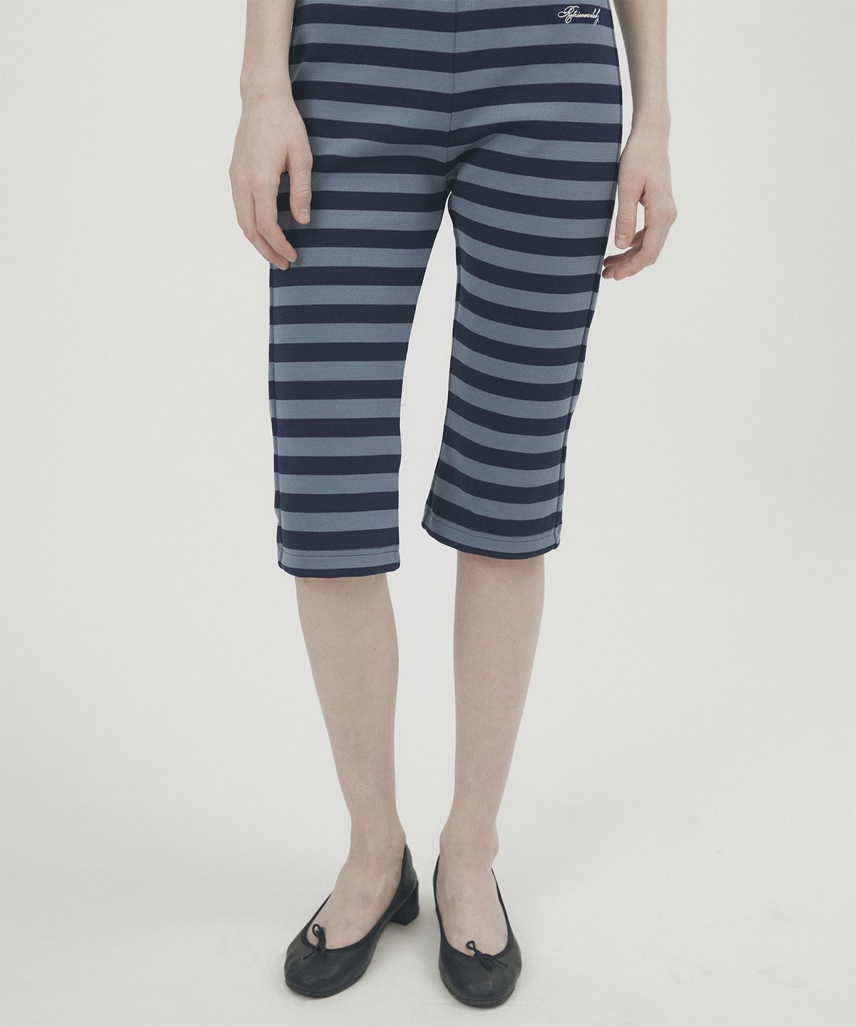 리트리버클럽(RETRIEVER CLUB) JERSEY CAPRI PANTS [BLUE]