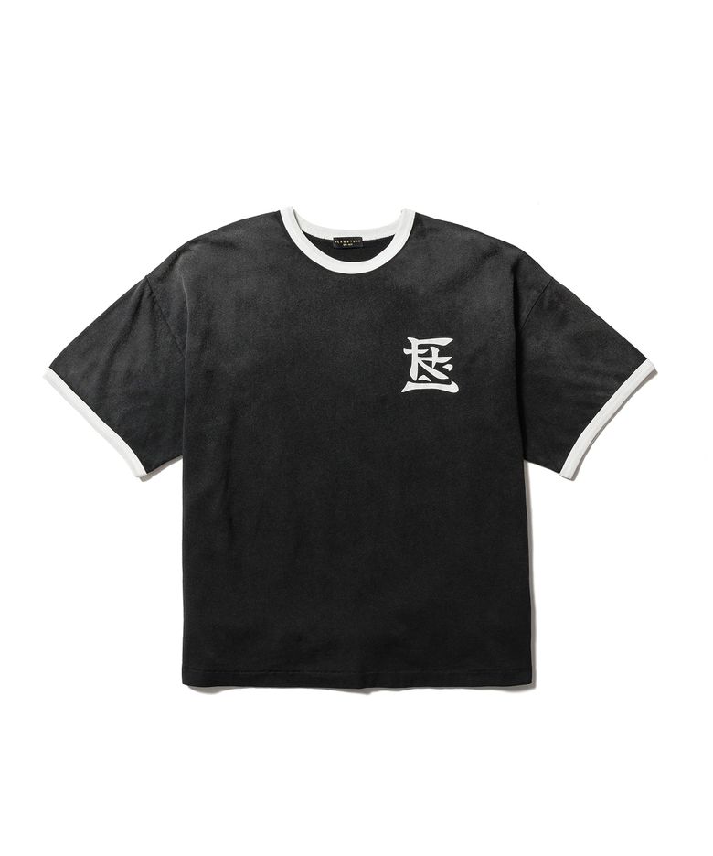 링거 티셔츠(KANJI LOGO)_블랙