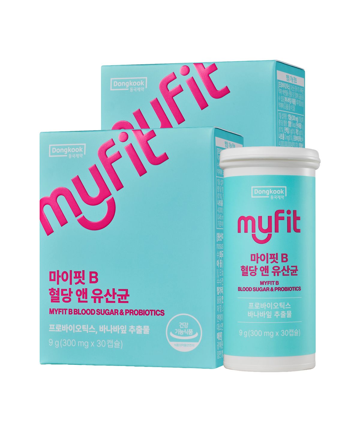 마이핏(MYFIT) 혈당 앤 유산균 30캡슐 2박스 (2개월분)