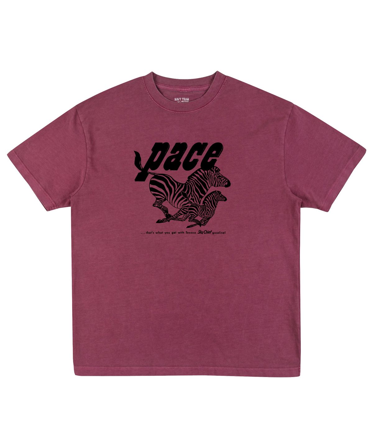 네이비팀(NAVYTEAM) PACE 피그먼트 반팔 티셔츠(4color)