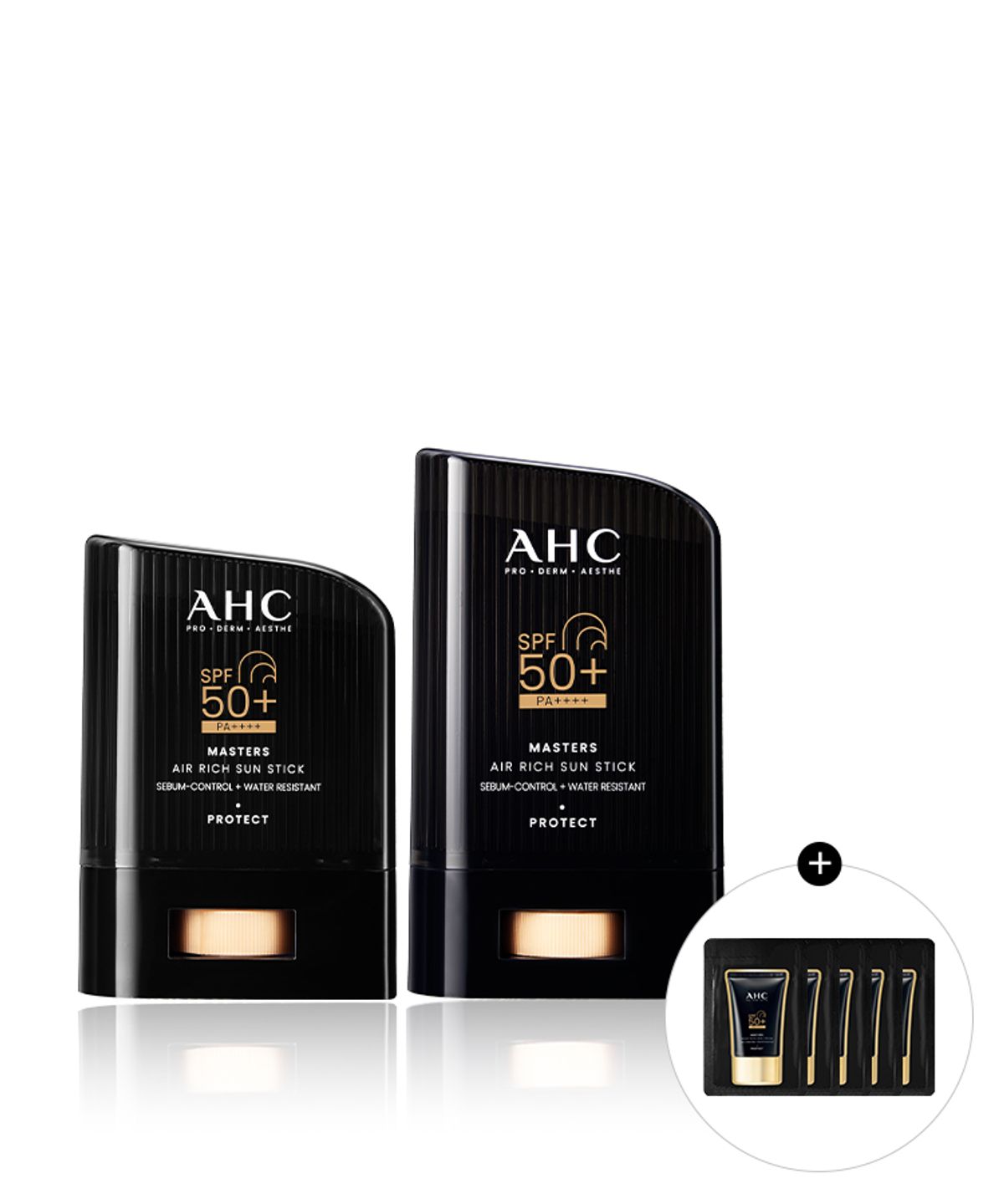 에이에이치씨(AHC) 마스터즈 에어리치 선스틱 14g + 22g + 선크림 샘플 5ml