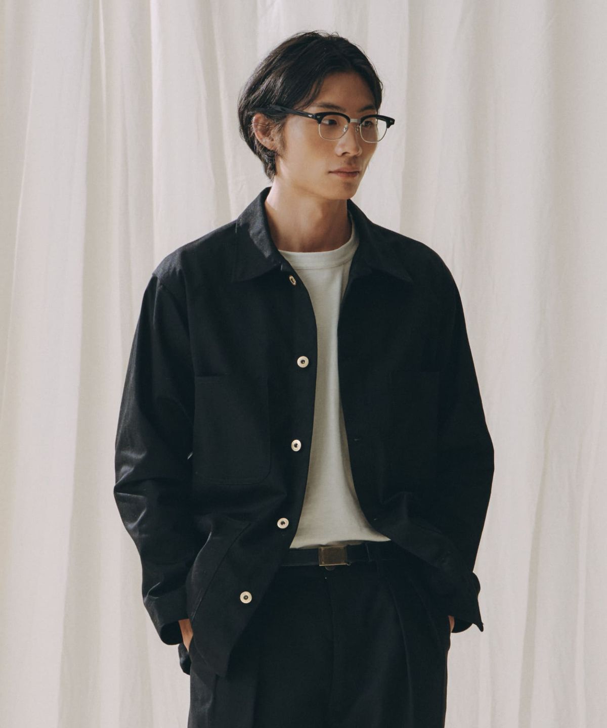 유니버셜 오버롤(UNIVERSAL OVERALL) [JP COLLECTION] COVERALL BLACK