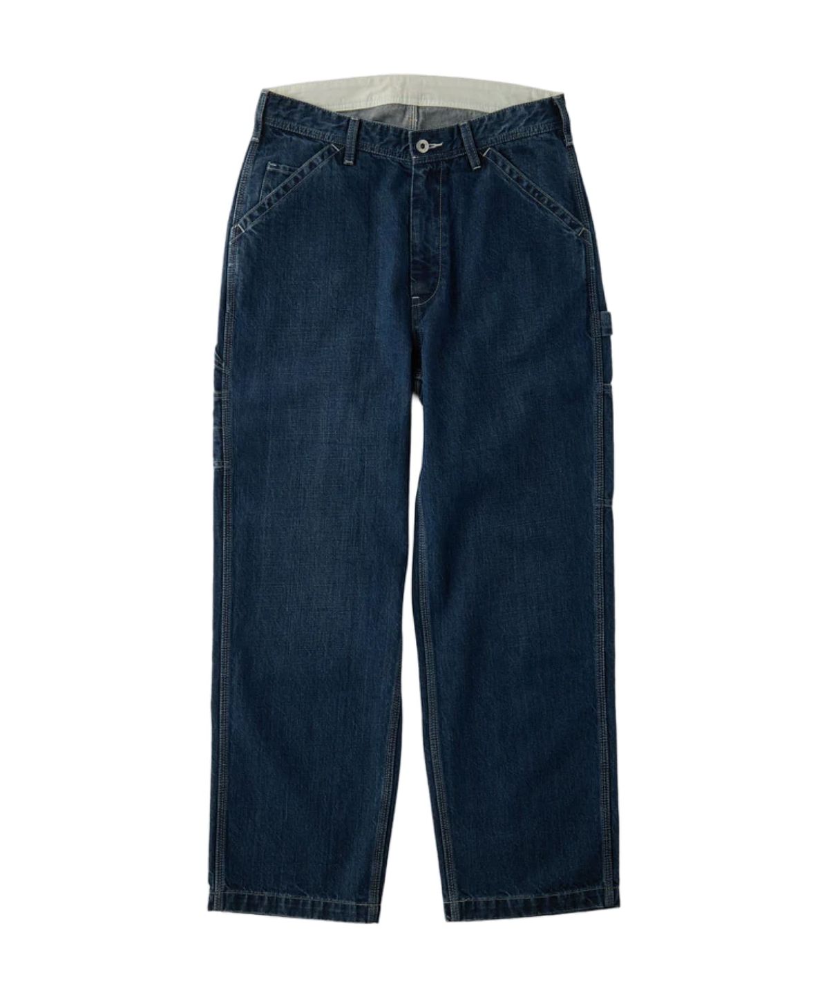 유니버셜 오버롤(UNIVERSAL OVERALL) [JAPAN HERITAGE LINE] CONE DENIM PAINTER PANTS VINTAGE DARK WASH