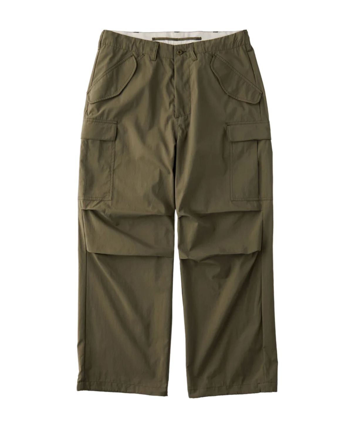 유니버셜 오버롤(UNIVERSAL OVERALL) [JAPAN COLLECTION] C/N TWILL CARGO PANTS OLIVE GREEN