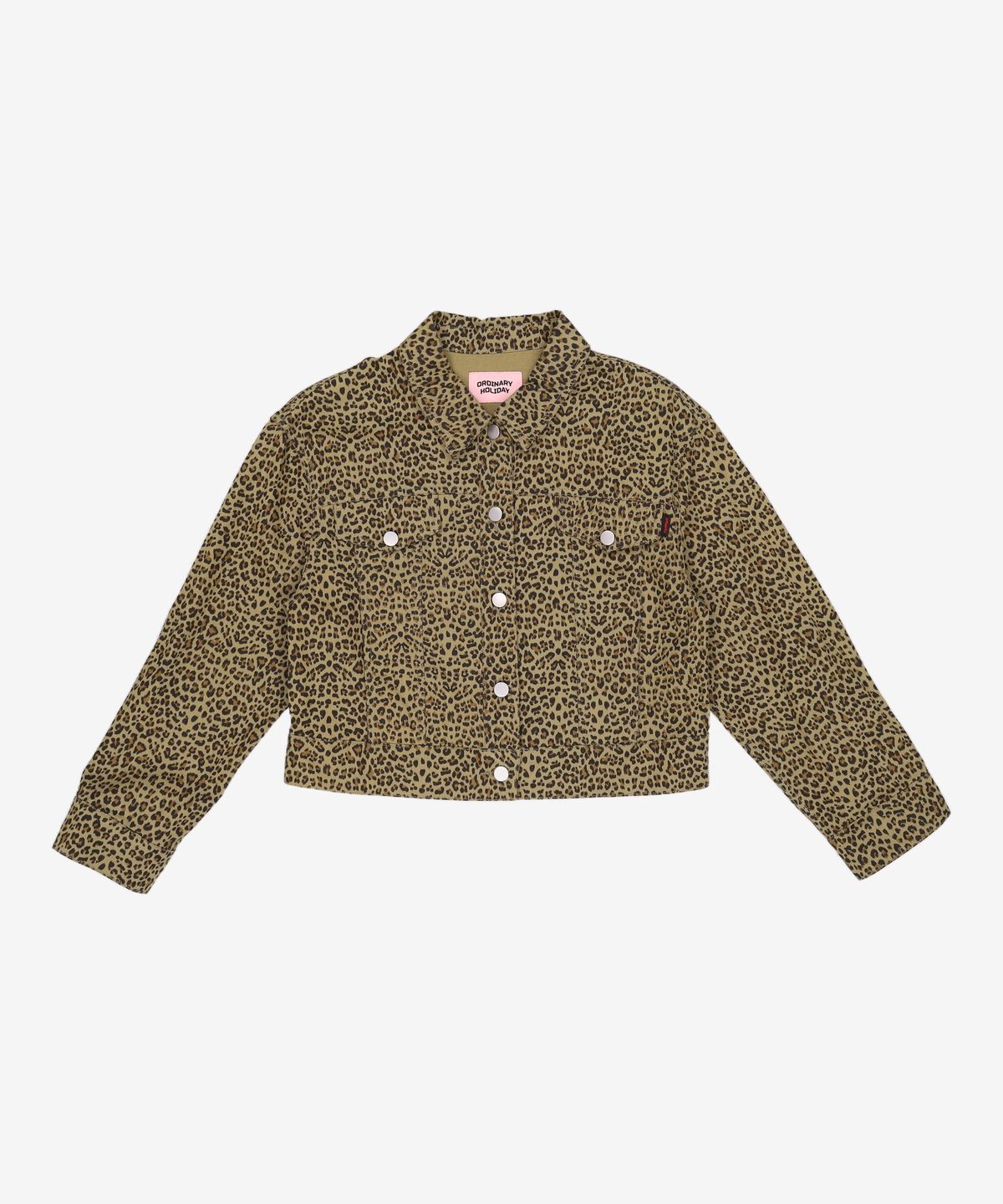 오디너리 홀리데이(ORDINARY HOLIDAY) 레오파드코튼자켓 LEOPARD COTTON JACKET FREE