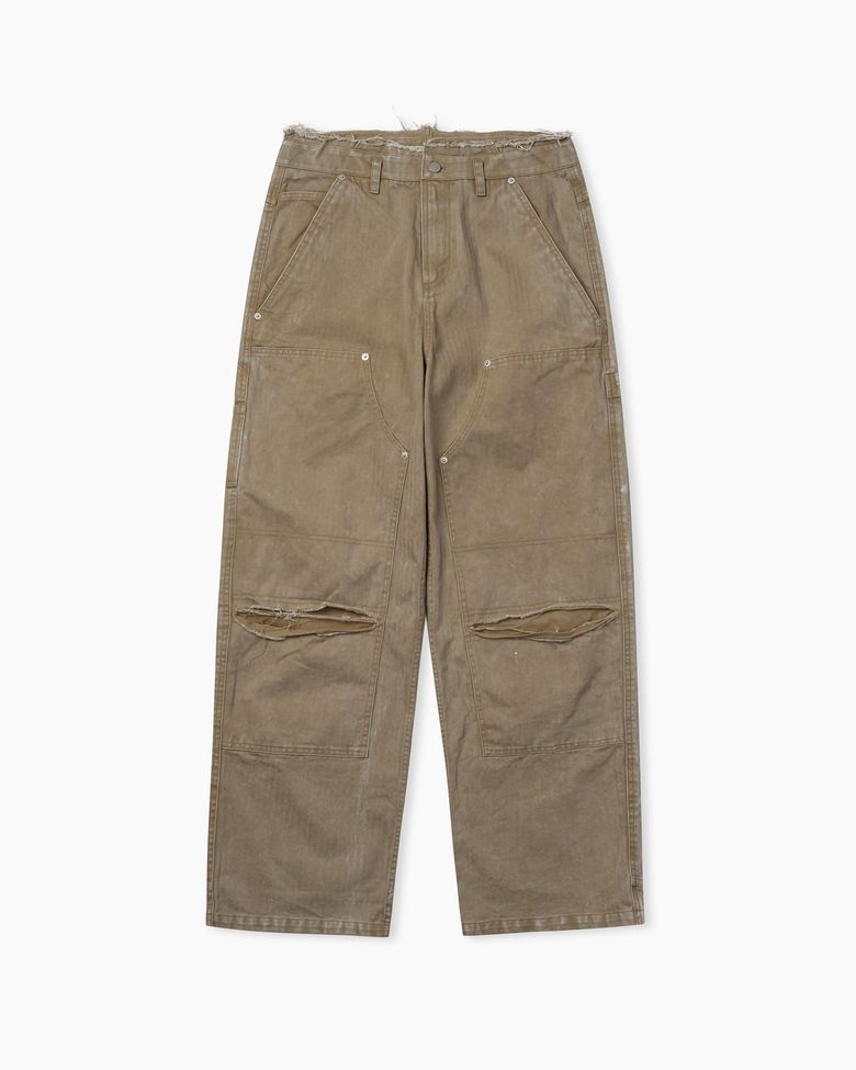 HBT DOUBLE KNEE CARPENTER PANTS