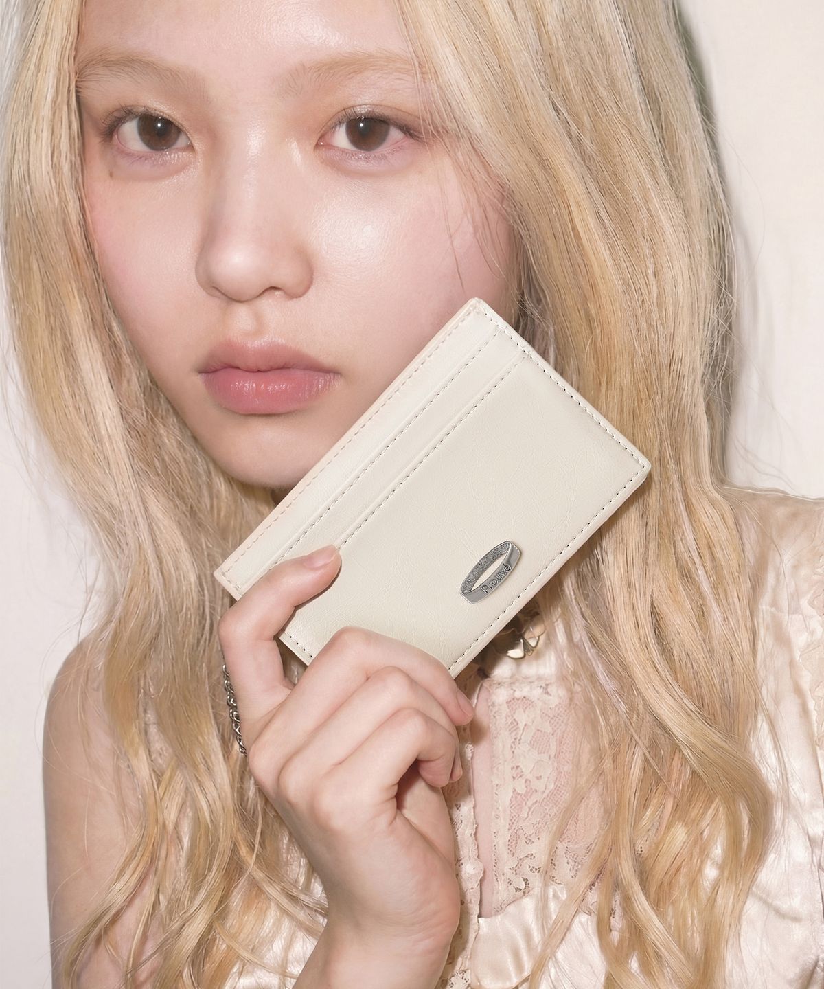 프루베(PROUVE) PR CARD HOLDER - CREAM