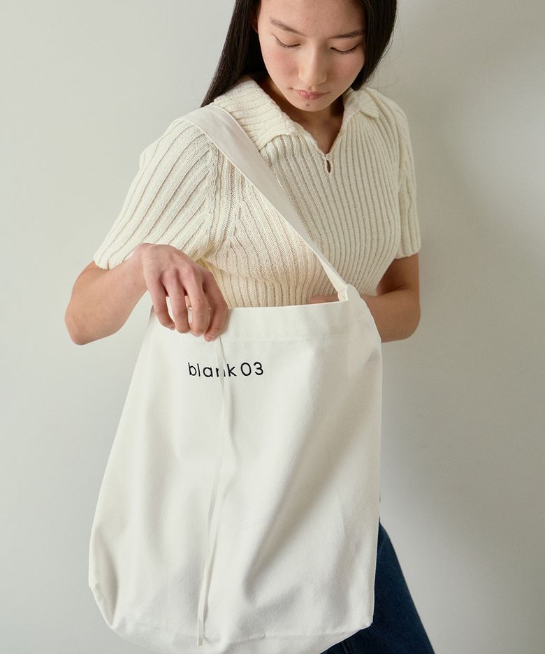 one shoulder canvas bag (2colors)