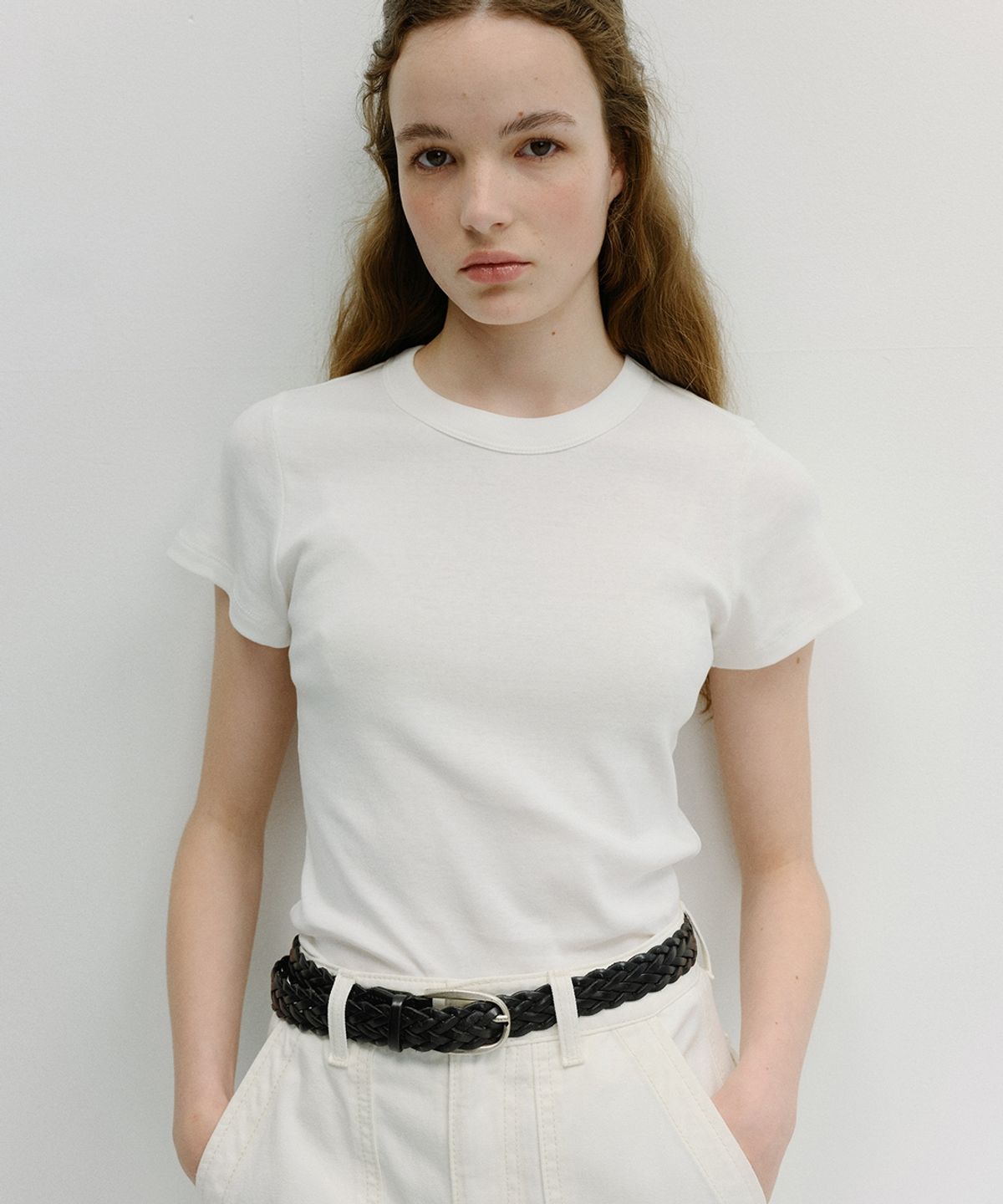 블랭크03(BLANK03) organic cotton rib t-shirt (5colors)