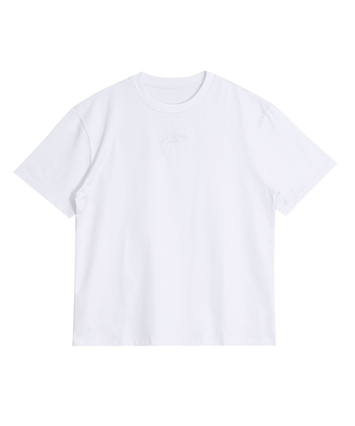 포스센스티브(FORCESENSITIVE) FS LOGO REGULAR FIT  T-SHIRT (WH)
