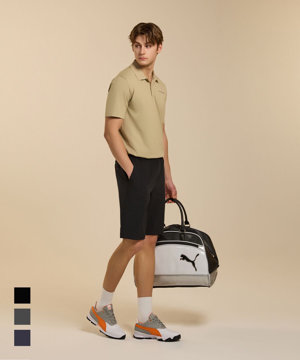 푸마 골프(PUMA GOLF) 액티브 스트레치 반바지 남성 3color